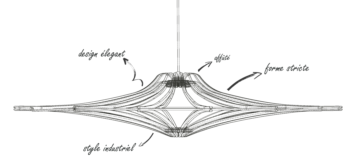 croquis design luminaire