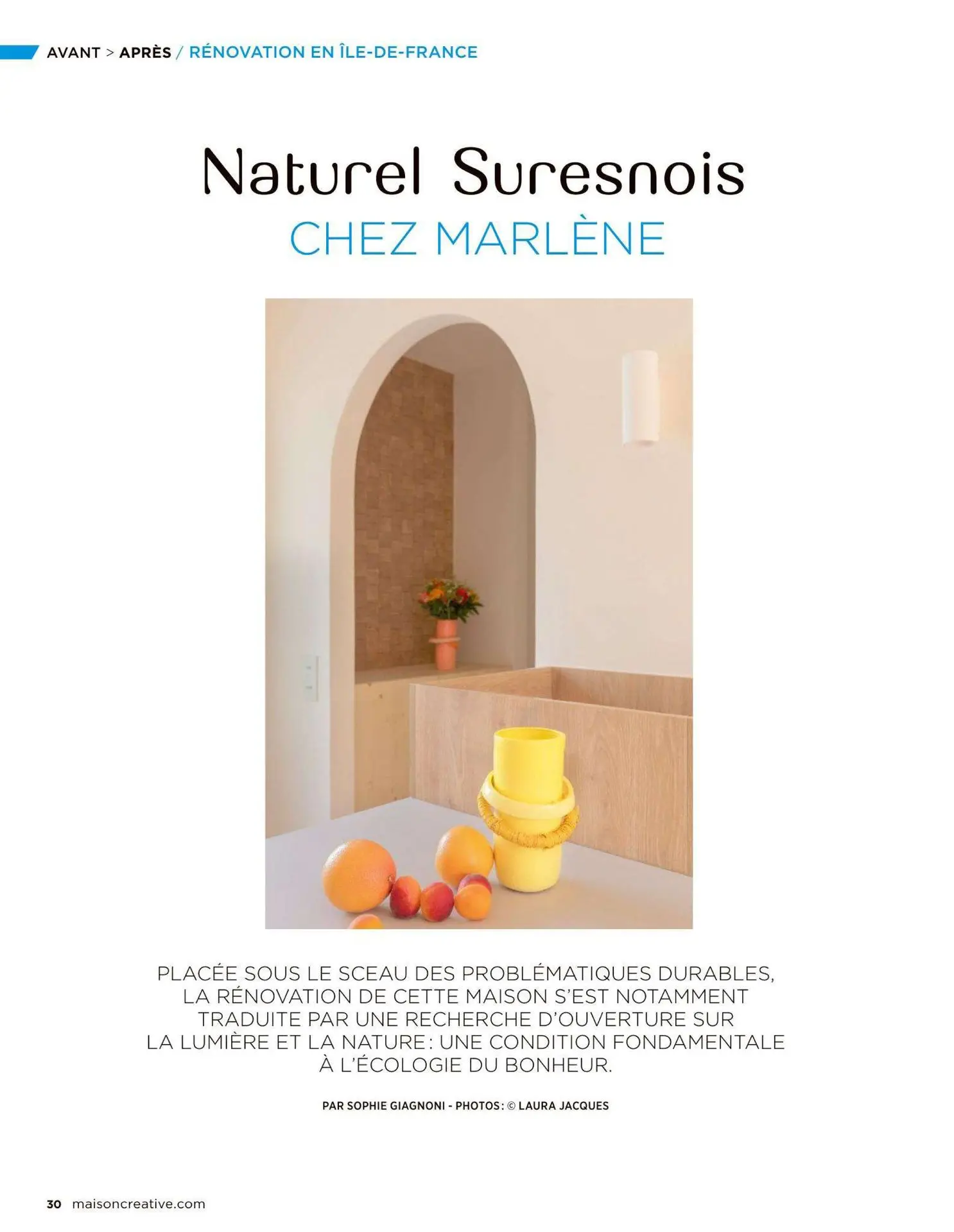 magazine naturel Suresnois