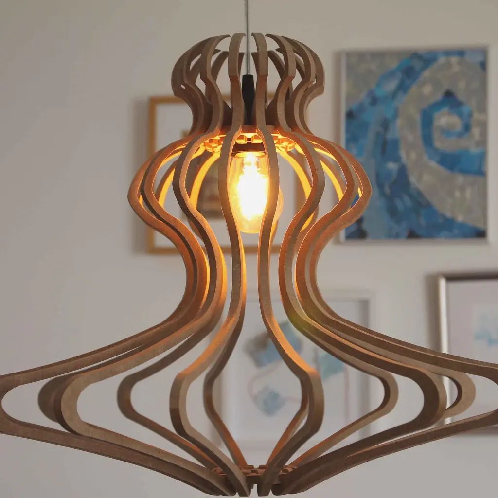 suspension en design en forme de lustre