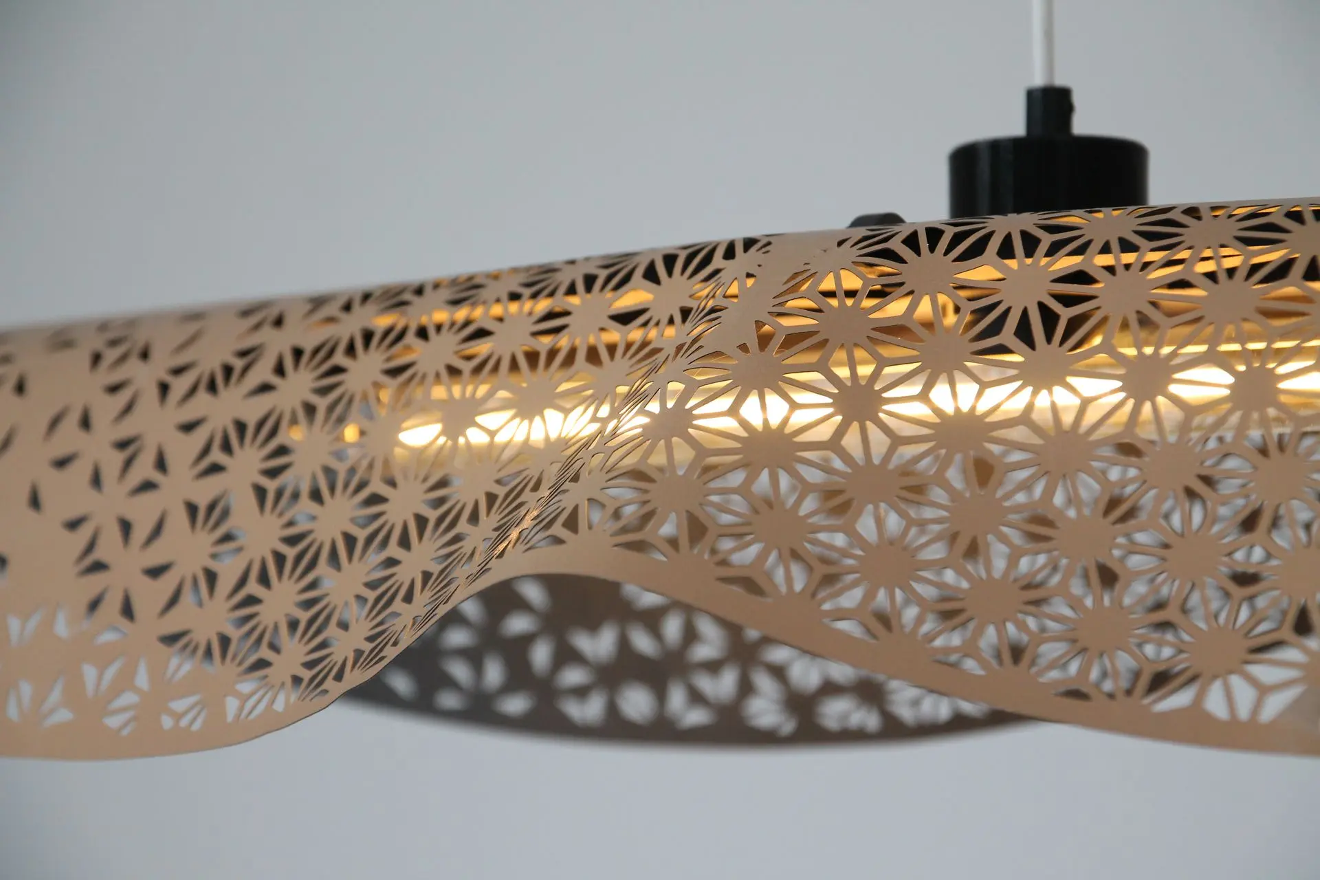 luminaire en cuir