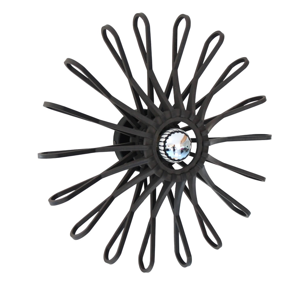 Fleur wall lamp Black