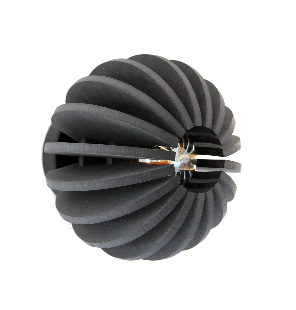 Wrecking Ball wall lamp Black