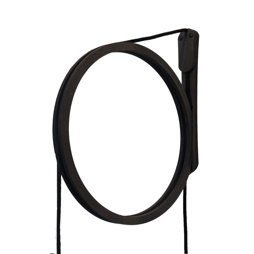 [72_1] Circle S extension pole black D33cm