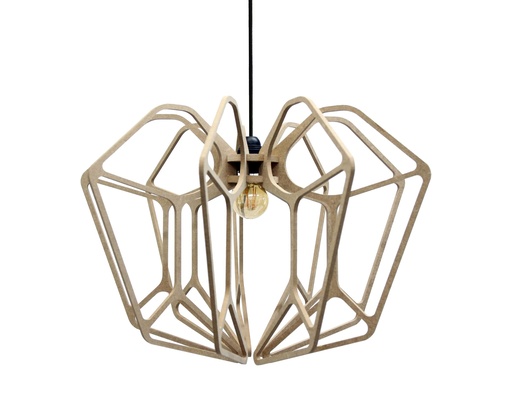 Diamond M pendant lamp D54cm