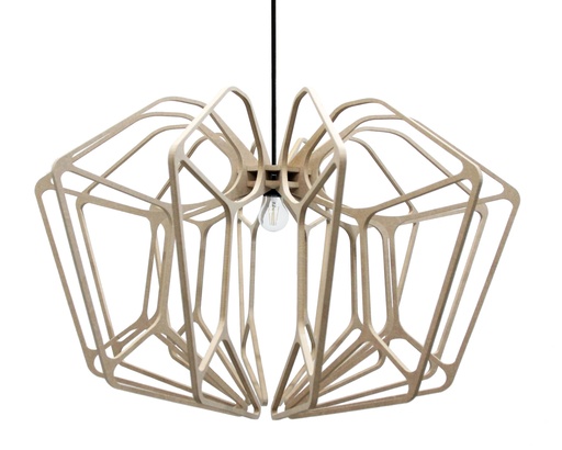 Diamond L pendant lamp D90cm